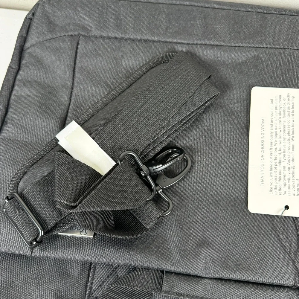 Voova 17in Laptop Bag Case Briefcase Messenger Computer Sleeve Shoulder Strap